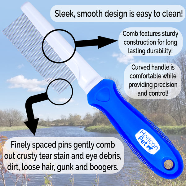 Horicon Pet Detangling 2 In 1 Pet Comb Set