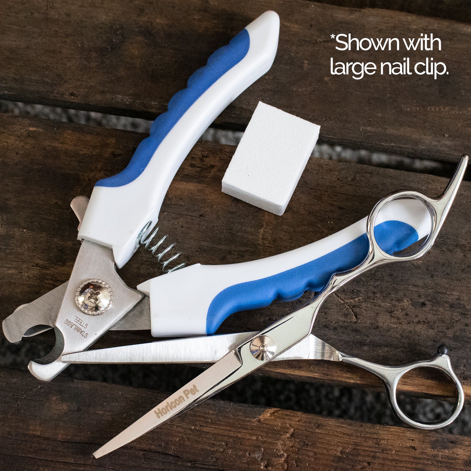 Nail shears for dogs, cats and small animals, nail scissors nail care for  large and medium sized dogs and cats, professional nail clippers with  safety protection